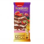 Шоколад молочный с клубничной начинкой