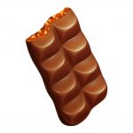 Шоколад молочный с карамельно-кремовой начинкой и арахисом