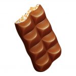 Шоколад молочный с кокосовой начинкой и вафлей