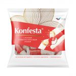 Конфеты «Konfesta» с нежным кокосовым кремом, хрустящей вафлей и обсыпке из кокосовой стружки