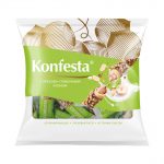 Конфеты «Konfesta» с нежным орехово-сливочным кремом в хрустящей вафле и ореховой обсыпке