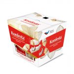 Конфеты «Konfesta» с нежным кокосовым кремом, хрустящей вафлей и обсыпке из кокосовой стружки